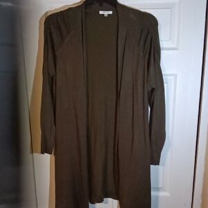 89th & Madison Olive Women's Cardigan